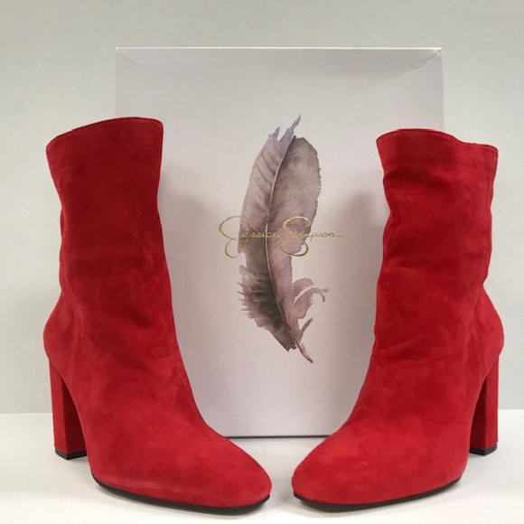 jessica simpson kaelin high heel booties